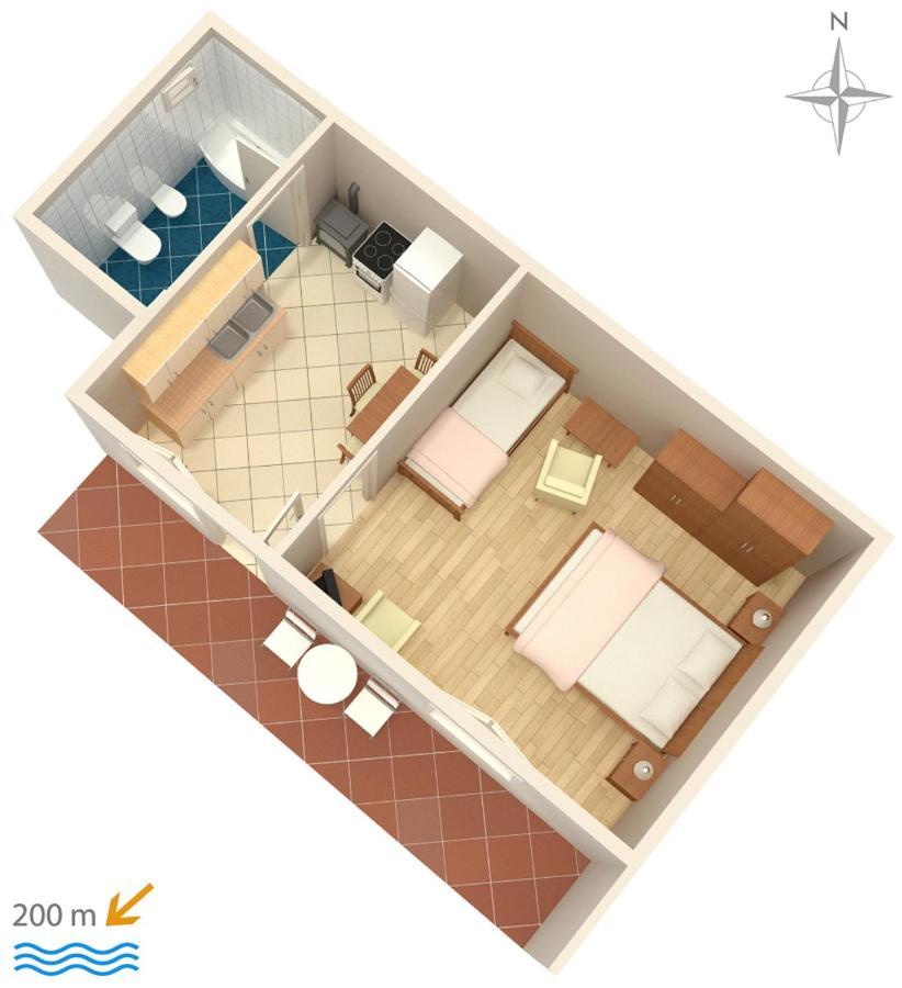 Apartments With A Parking Space Novi Vinodolski - 2423 Extérieur photo